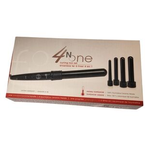 Fahrenheit 4NOne Professional Ceramic Curling Iron Set